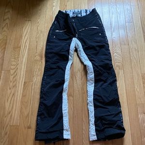 black and white sportalm ski pants